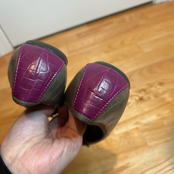 Old Navy Magenta and Grey Flats Size 8 - Picture 6 of 10